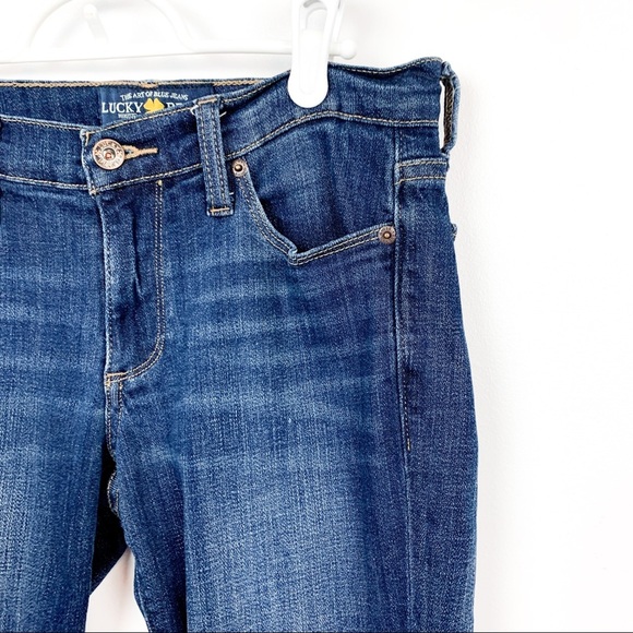 Lucky Brand Sweet Straight Leg Blue Jeans - Picture 2 of 14